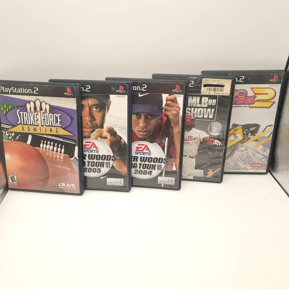 Playstation 2 Lot of 25 Socom Stuntman Grand Theft Auto 007 Syphon Filter